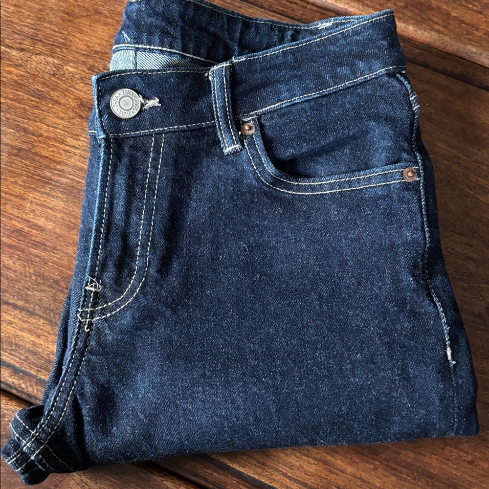 Zara Indigo Denim Trousers